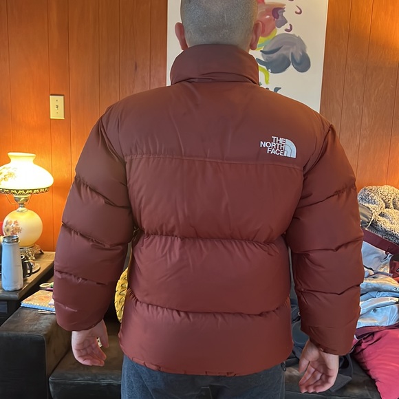The North Face Puff 700 Fill Down Red Men’s Medium Jacket - Picture 4 of 12